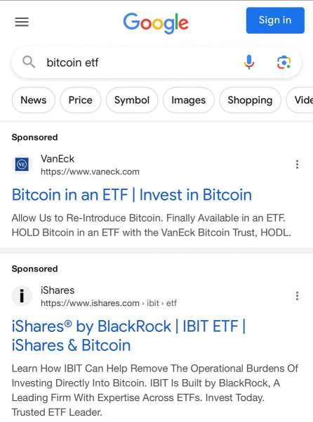 Отток из GBTC уменьшился, а Google разрешила рекламу ETF