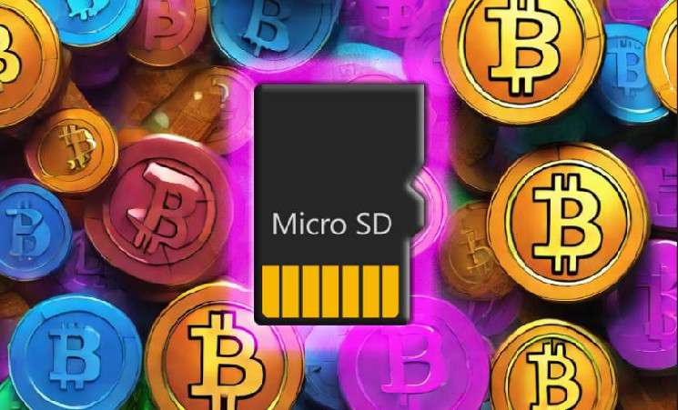 Весь блокчейн Bitcoin помещается на карту памяти SD