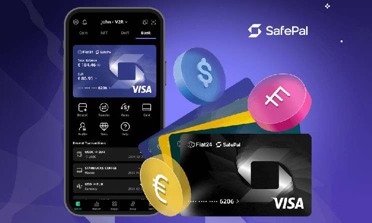 Сингапурский финтех SafePal и швейцарский банк Fiat24 запускают карту Visa с поддержкой USDC