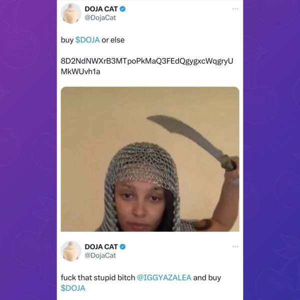 Пользователи потеряли $1,6 млн на взломе Doja Cat